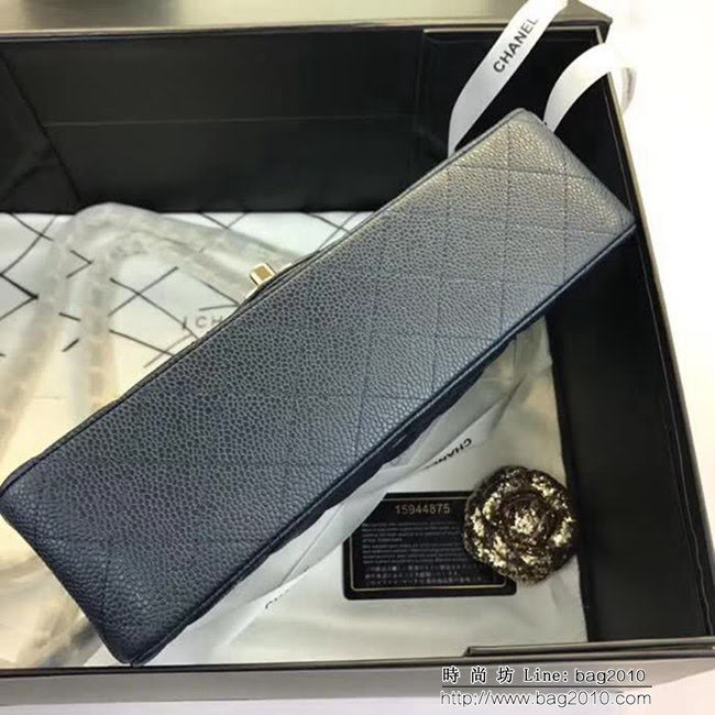 香奈兒CHANEL 升級版A1112全新經典小羊皮金銀鏈條單肩斜挎包 DSC1739